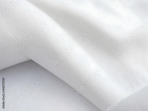 White woven fabric, full frame