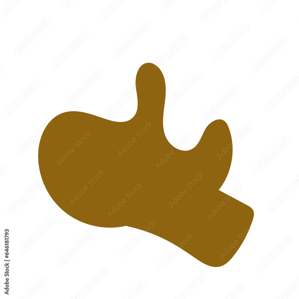 Brown Neutral Abstract Shapes Vectors Brown Neutral Abstract Shapes Vectors