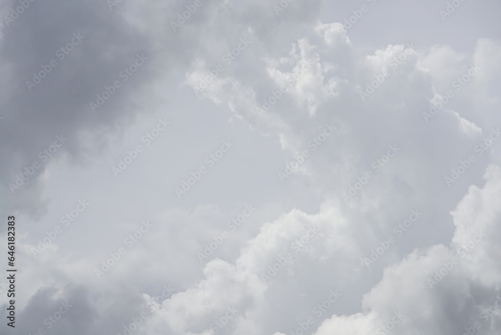 White clouds in the sky White clouds in the sky