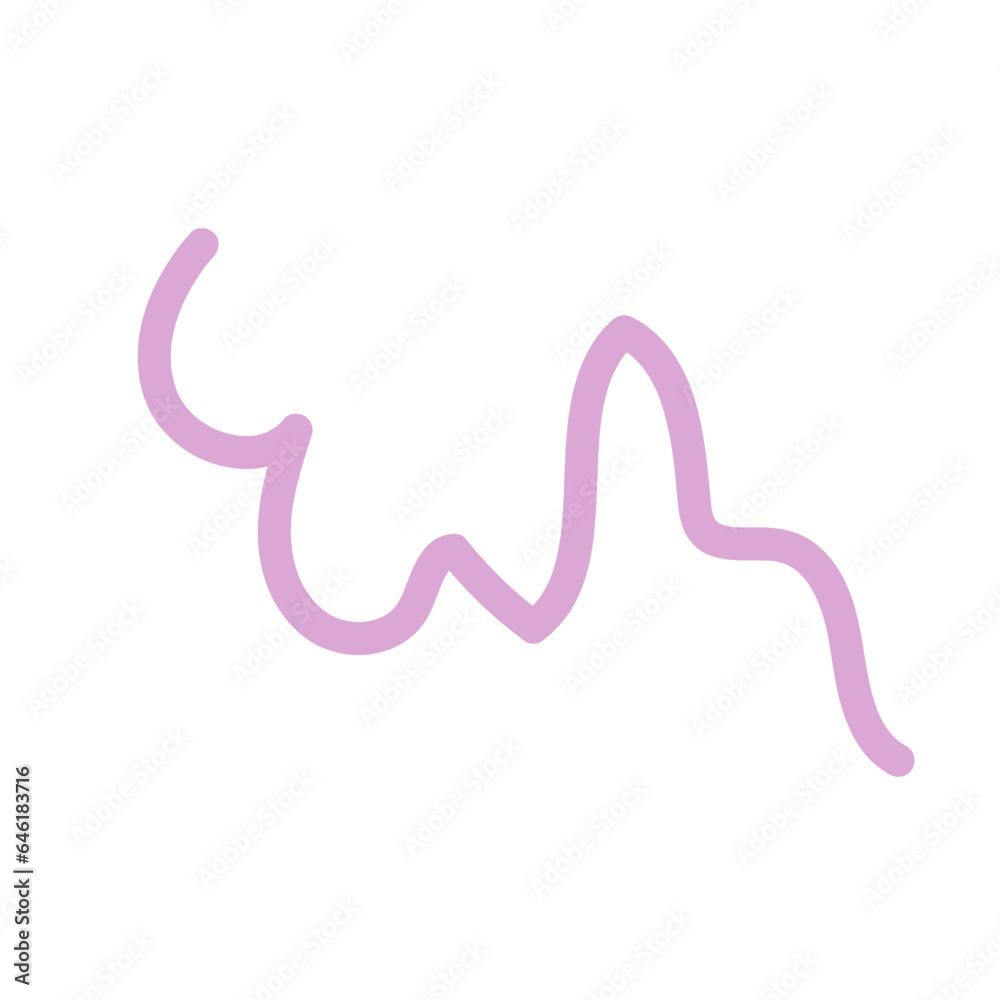 Pink Squiggles Lines Vectors Pink Squiggles Lines Vectors