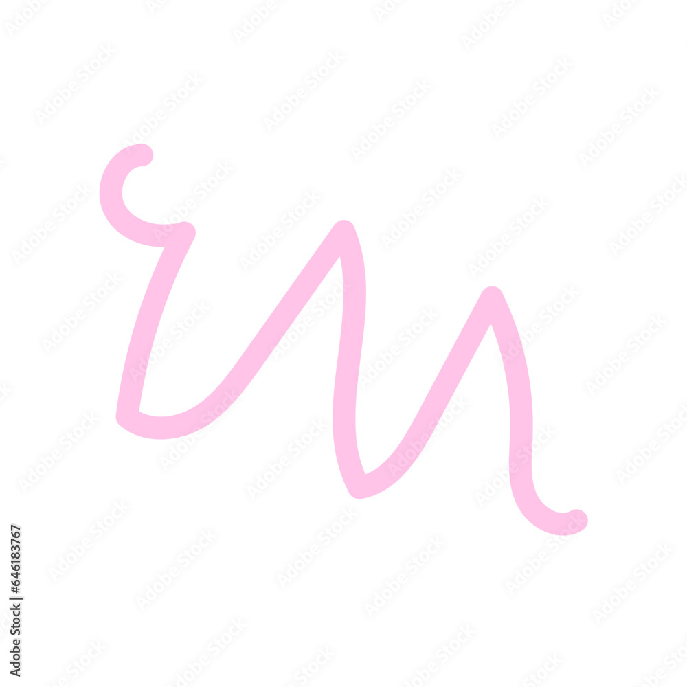 Pink Squiggles Lines Vectors Pink Squiggles Lines Vectors