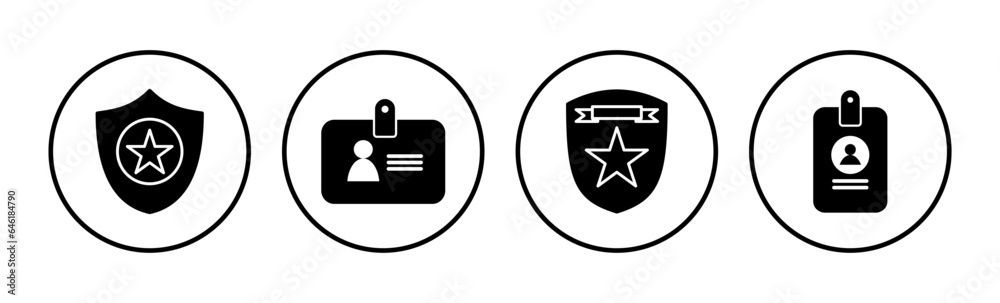 Badge icon vector. badge label icon. Stamp Icon Vector Badge icon vector. badge label icon. Stamp Icon Vector