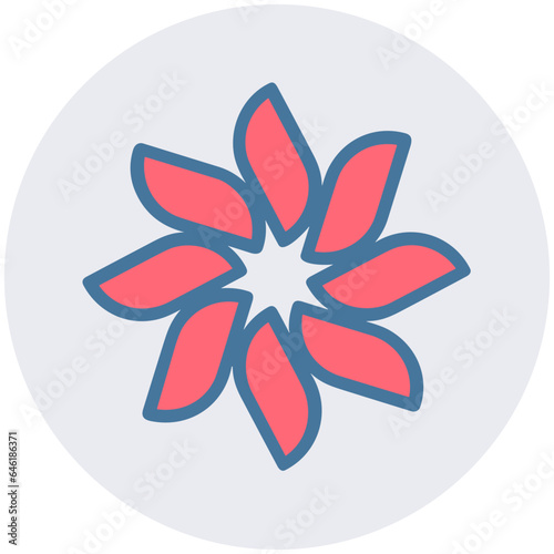 Flower icon symbol vector image. Illustration of the beautiful daisy floral design image © Tiyan
