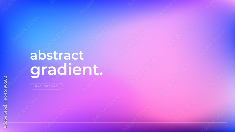 Colorful gradient background design abstract
