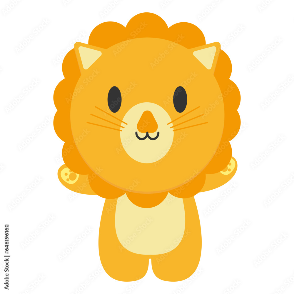 Fototapeta premium Cute Animal Character