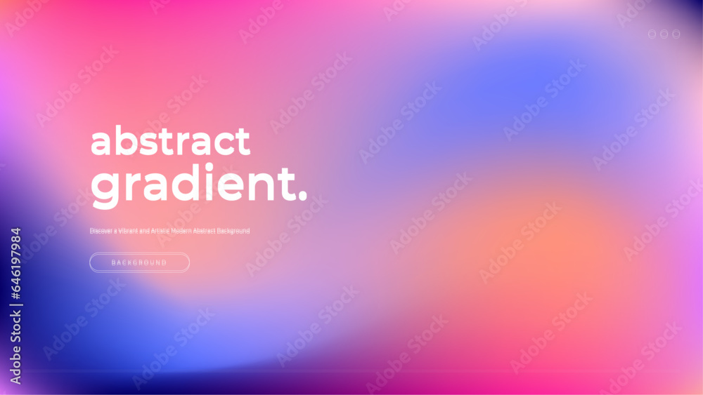 Colorful gradient background design abstract