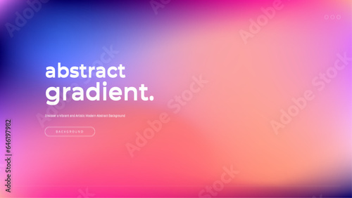 Colorful modern abstract gradient background