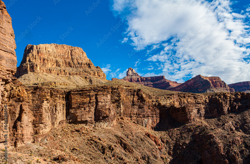 Zoroaster Temple  Above The Clear Creek Trail, Grand Canyon National Park, Arizona, USA