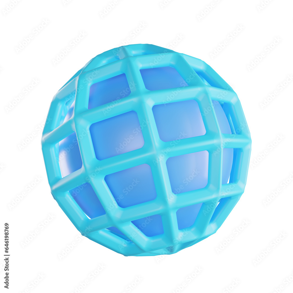 wireframe internet browser 3d render wireframe internet browser 3d render