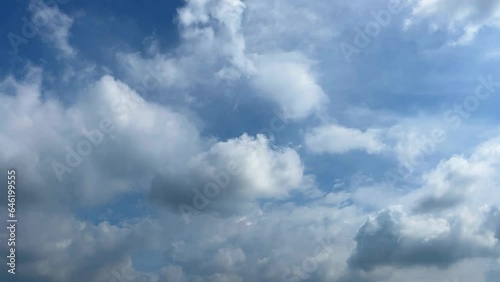 Footage B Roll Timelapse Sky and black cloud. Dark grey storm clouds. Dramatic sky. lighting in dark stormy cloudy. Beautiful nature time lapse storm clouds at sunset time. Horrible weather