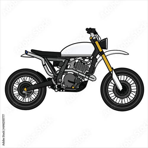 motorcycle illustration