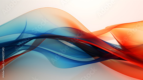 abstract background with waves © Harshal