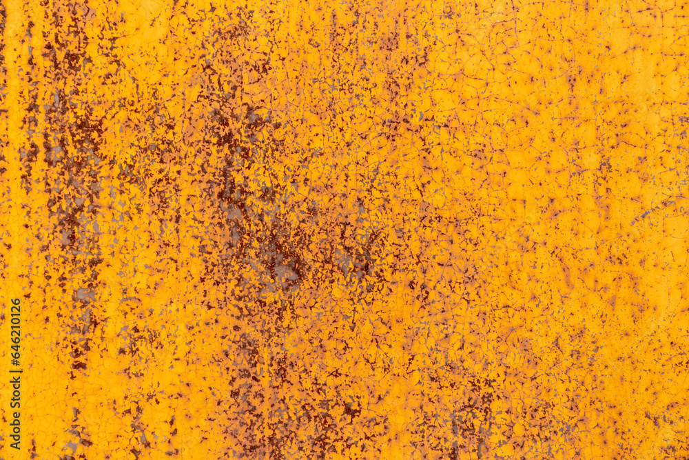 Distressed Yellow Color Metal Rusty Texture Distressed Yellow Color Metal Rusty Texture