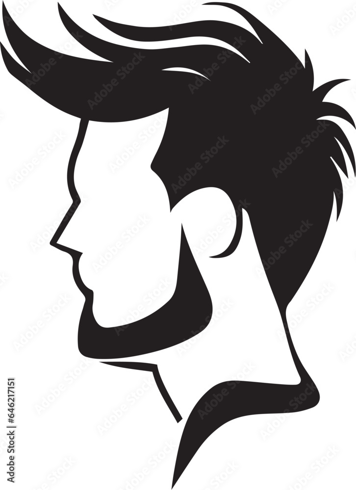 Barber Shop,Hair Dressing Style Logo,Style icon