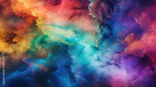 Pride Rainbow Colorful abstract creative modern background. LGBT Happy pride month diversity, inclusivity, LGBTQ+ Concept. Vibrant Poster graphic design, banner, card, wallpaper, wrapping paper.