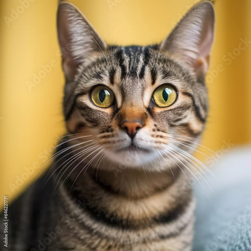 closeup shot of a cute cat
