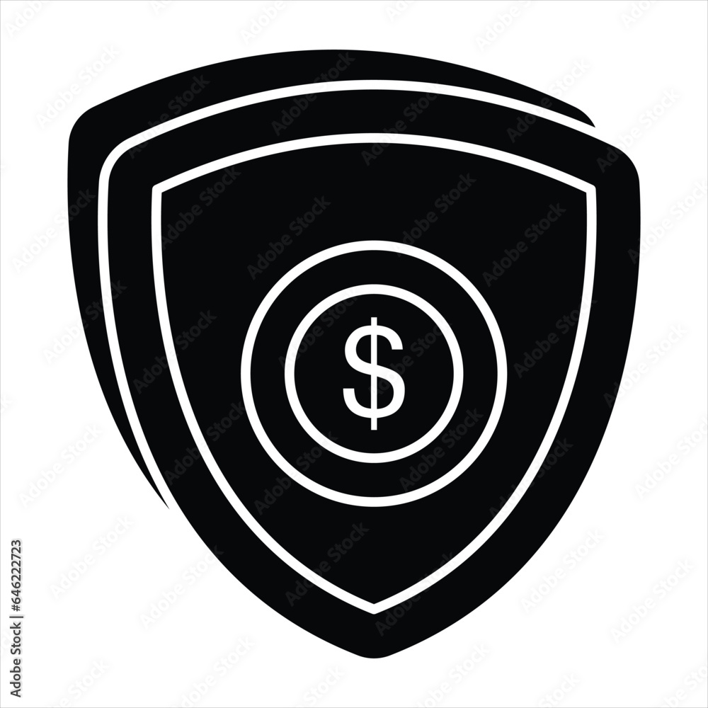 security glyph icon design style security glyph icon design style