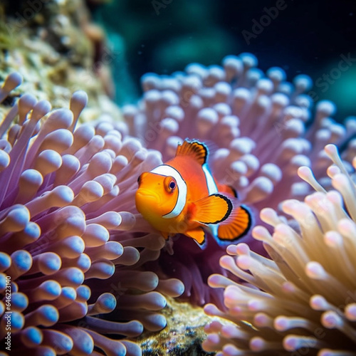 colorful clown fish © kaien
