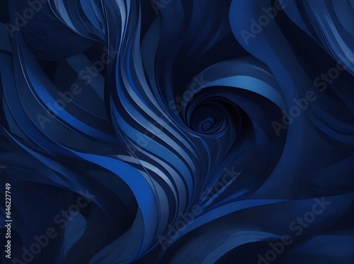 Graphic dark blue color 