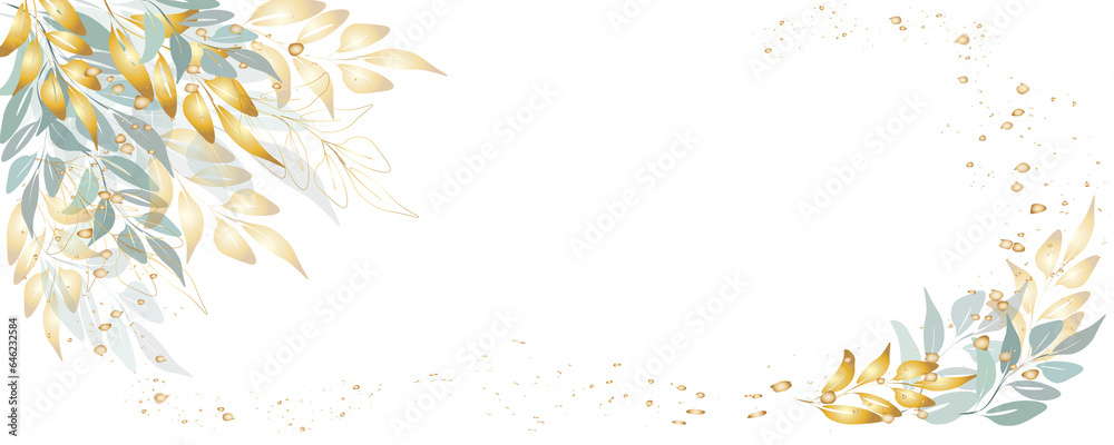 Golden botany banner Japanes. Gold sparkle Splatter background Japanes . Gold Frame botany Asia. Gold element on transparent background. Golden botany banner Japanes. Gold sparkle Splatter background Japanes . Gold Frame botany Asia. Gold element on transparent background.