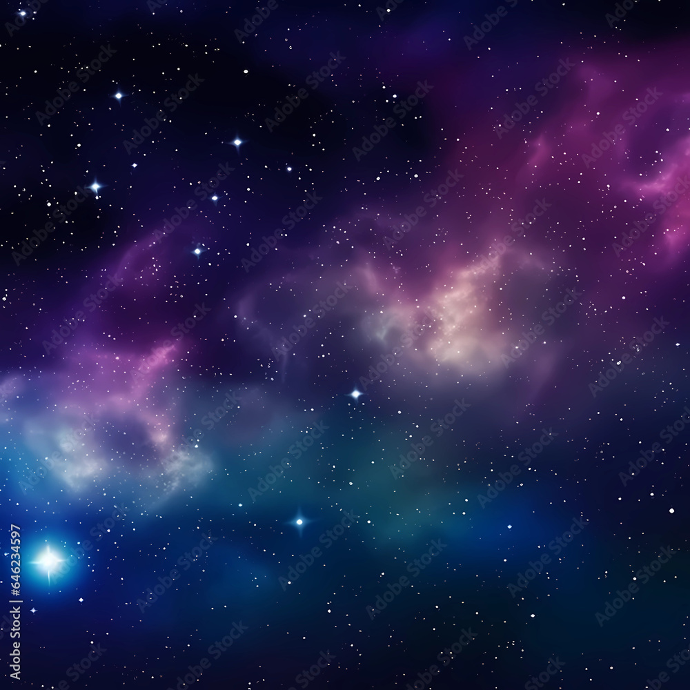 Fototapeta premium space background realistic starry night