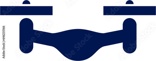 ドローンアイコンイラスト