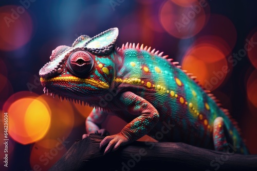 Chameleon background