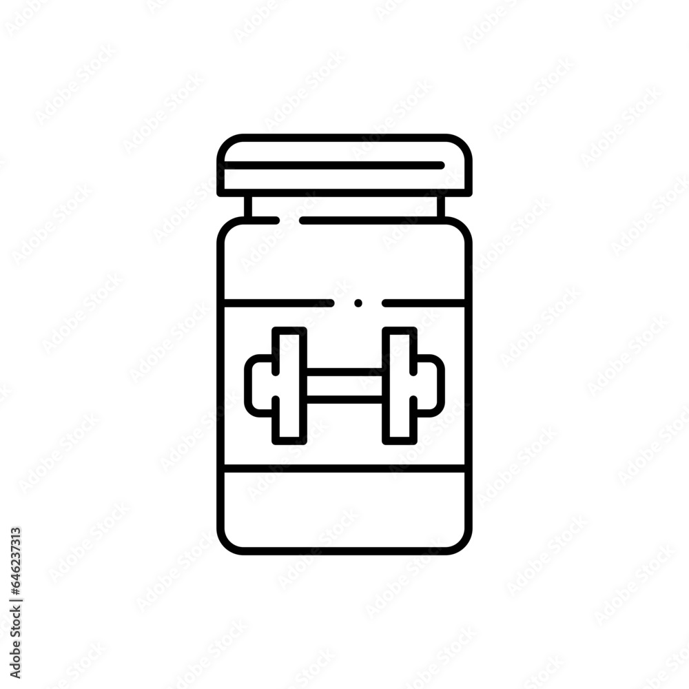 Supplement healthy lifestyle icon with black outline. medicine, nutrition, vitamin, health, healthy, supplement, pill. Vector illustration Supplement healthy lifestyle icon with black outline. medicine, nutrition, vitamin, health, healthy, supplement, pill. Vector illustration