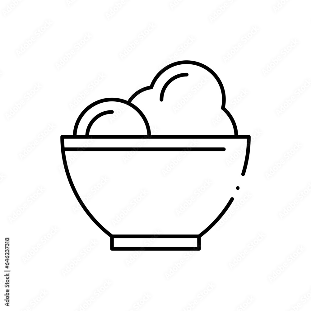 Salad healthy lifestyle icon with black outline. fresh, healthy, meal, vegetable, food, lunch, salad. Vector illustration Salad healthy lifestyle icon with black outline. fresh, healthy, meal, vegetable, food, lunch, salad. Vector illustration