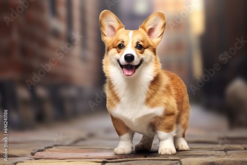 Corgi dog background
