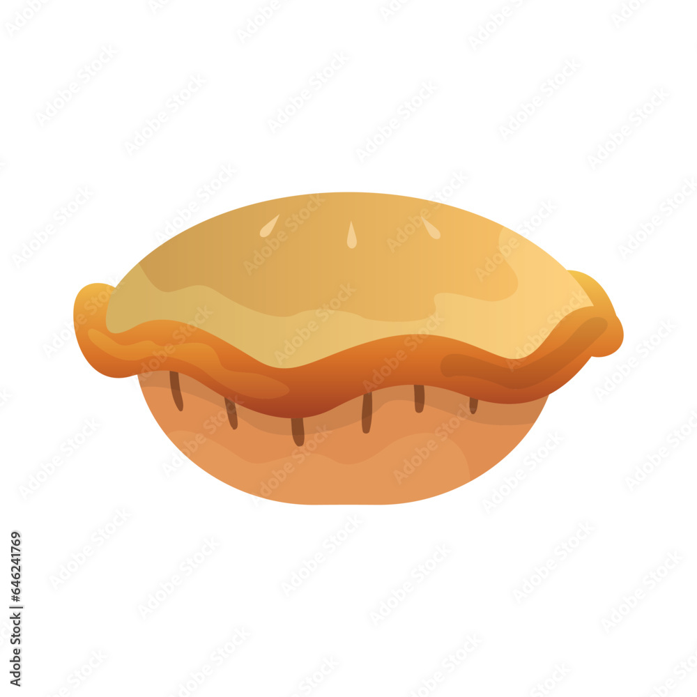 Vector Pie Design Isolated on white background Vector Pie Design Isolated on white background