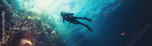 Diving background