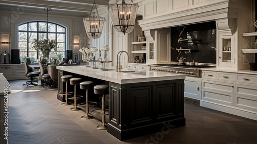 the Elegance of a Modern blake Kitchen in an Estate Residence
