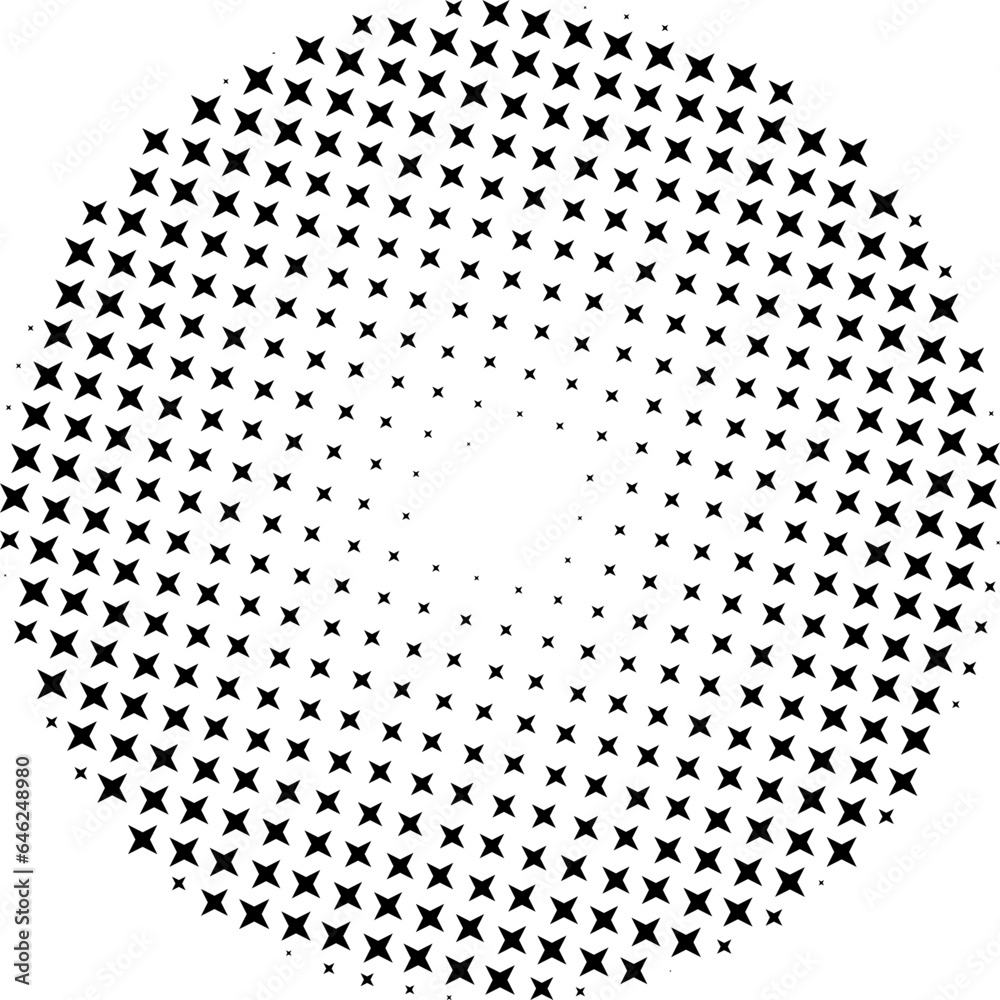 Circle Halftone Illustration Vector Circle Halftone Illustration Vector