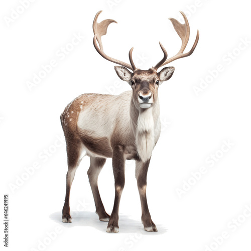 reindeer png isolated on a white or transparent background