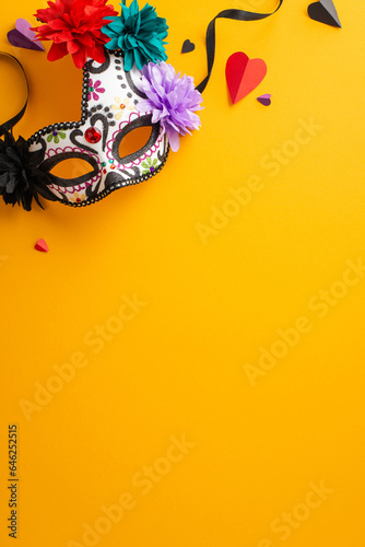 Konstfotografi Lively Day of the Dead festivity concept
