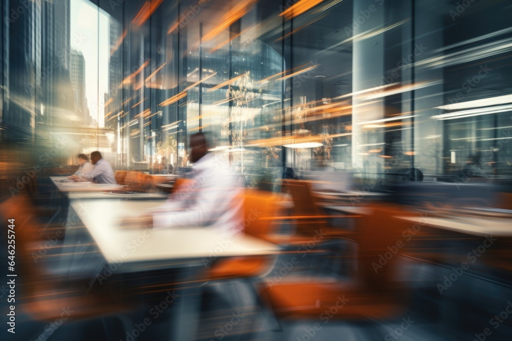 Obraz premium Office work background