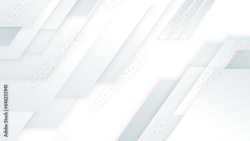 Vector abstract white shapes background