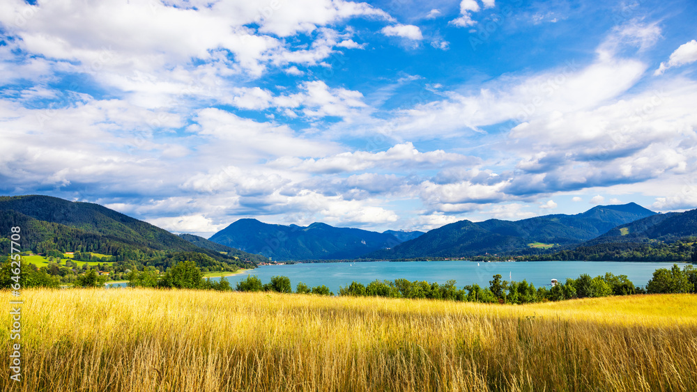 Obraz premium Majestic Lakes - Tegernsee 