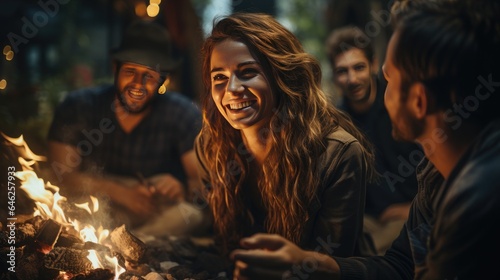 Sparks of Joy: Millennials at the Campfire © Sathish Justin