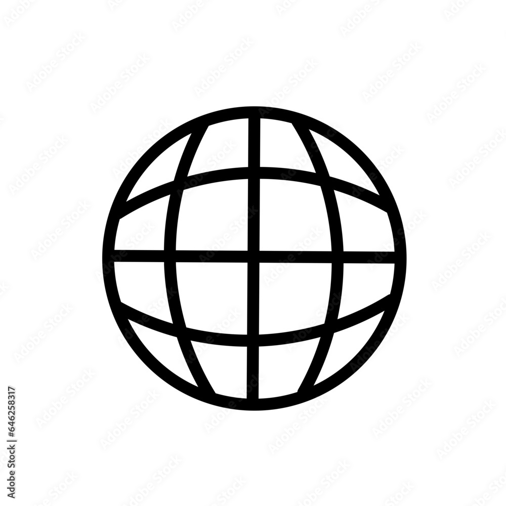 Internet cyber security icon with black outline style. internet, online, web, symbol, set, sign, business. Vector Illustration Internet cyber security icon with black outline style. internet, online, web, symbol, set, sign, business. Vector Illustration