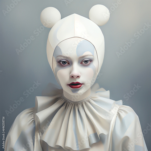 ピエロのイメージ - image of Pierrot - No3-9 Generative AI