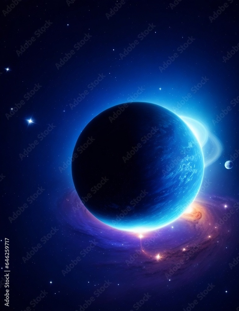 Obraz premium planet in space