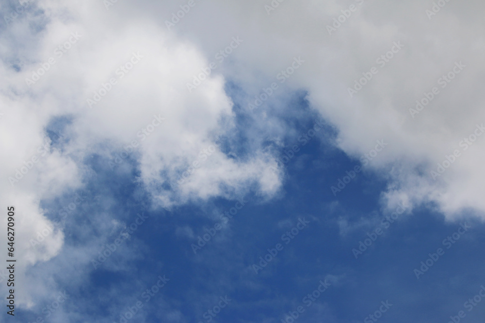 Clouds on the blue sky nature with space background wallpaper Clouds on the blue sky nature with space background wallpaper