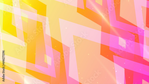 Pink and orange modern abstract background gradient geometric with dynamic shapes composition vector illustration