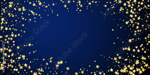 Magic stars vector overlay.  Gold stars scattered