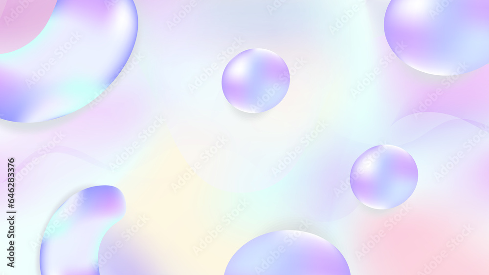 Purple Gradient Hologram Style Background Purple Gradient Hologram Style Background