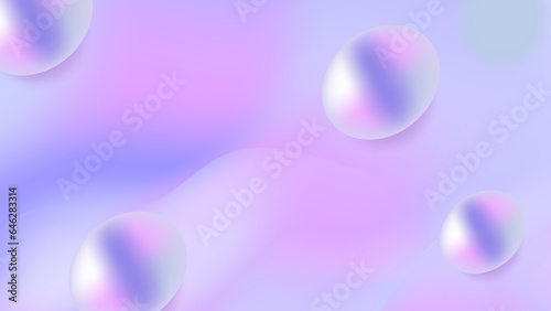 Purple Gradient Hologram Style Background