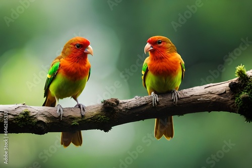 red and yellow macaw © sumaira