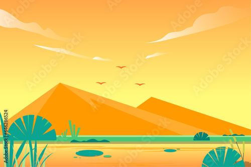 nature landscape background